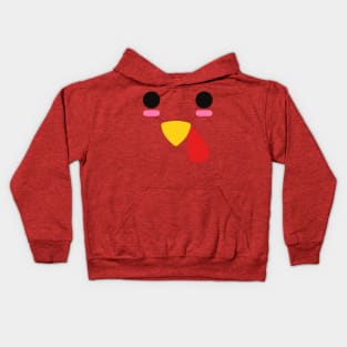 Turkey Face Costume T-Shirt Kids Hoodie